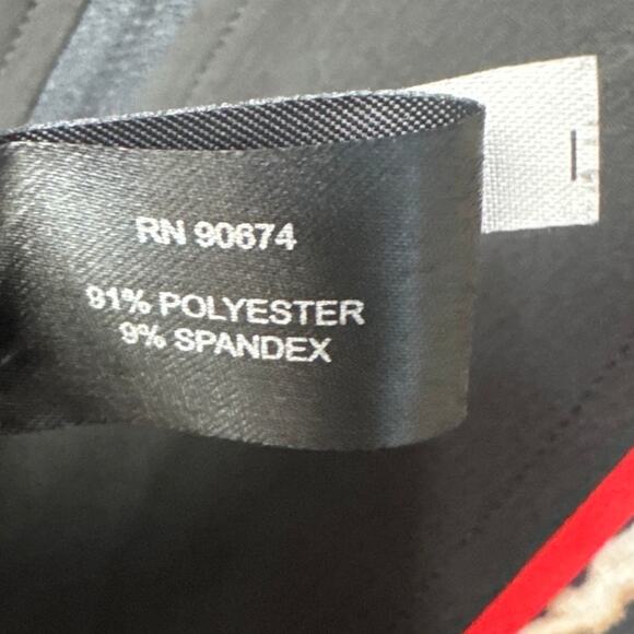 Boston Proper Womens Windbreaker Jacket Black Animal Print Size S Elevated Basic - Picture 7 of 8